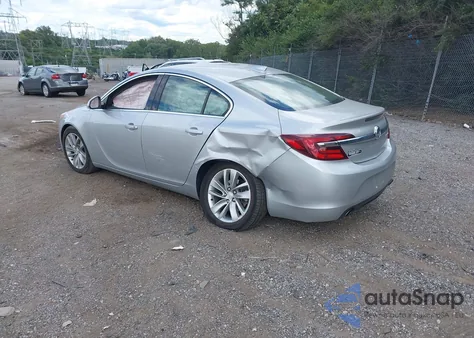 2015 Buick Regal Turbo Premium Ii из США, поврежденный, VIN 2G4GR5GXXF9277947